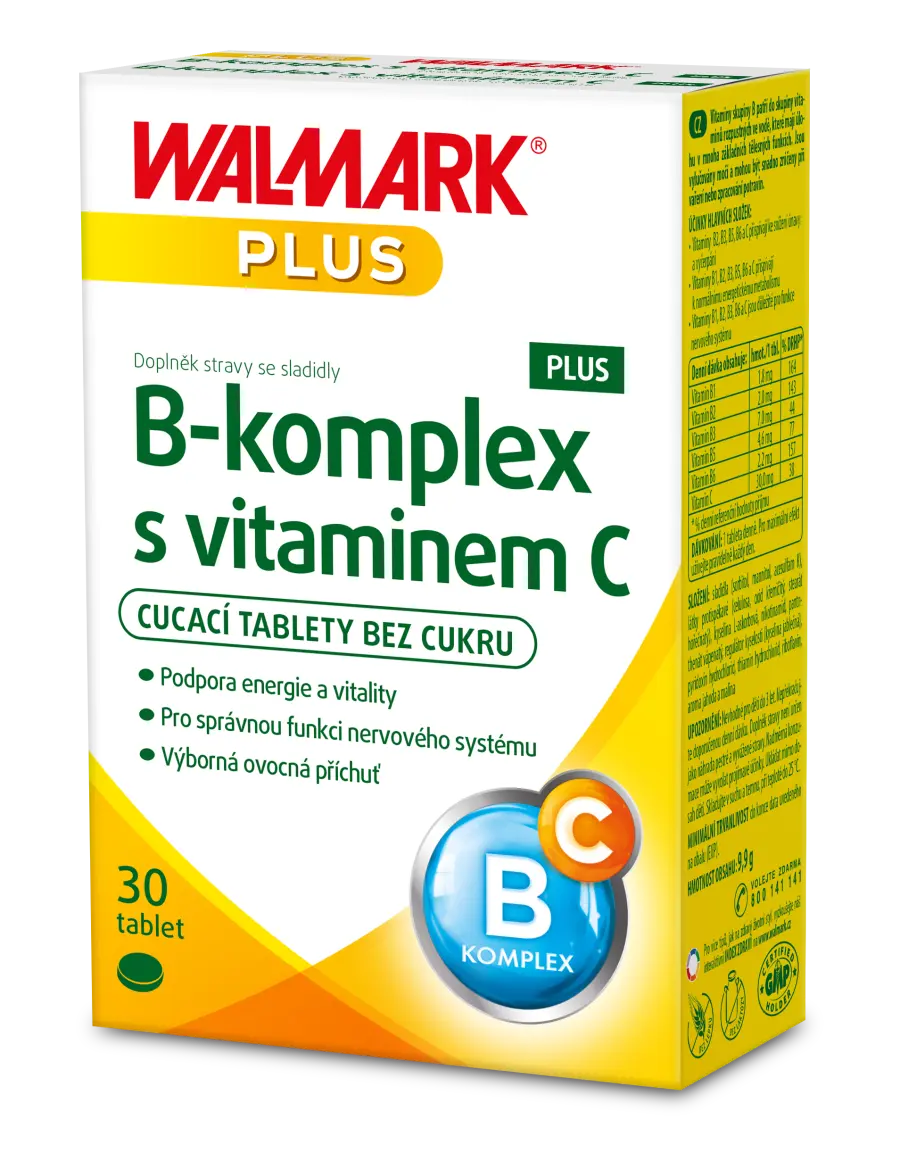 5500_B-COMPLEX WITH VITAMIN C PLUS_30_BOX_CZE_3D_R_W14304-S-01-CZE,SLO